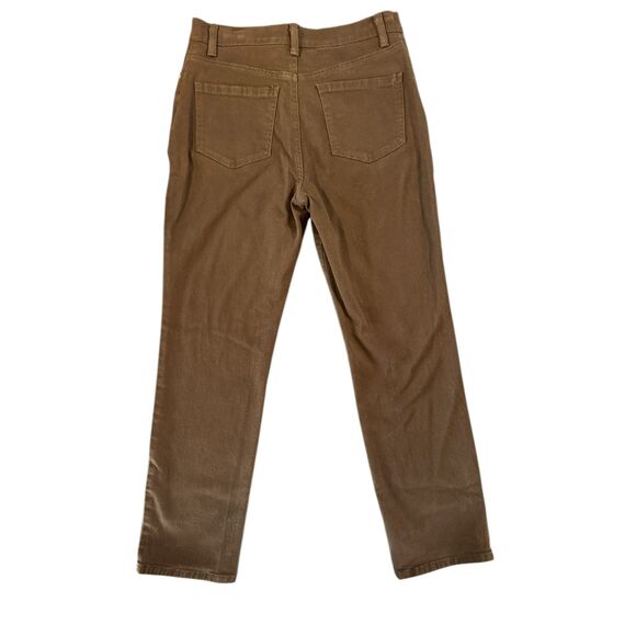 Gloria Vanderbilt Amanda Chocolate Denim Size 8 Short - Picture 2 of 8